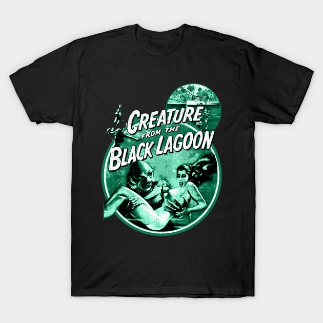 Vintage Creature From the Black Lagoon T-Shirt by Joaddo